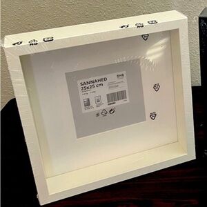 White frame